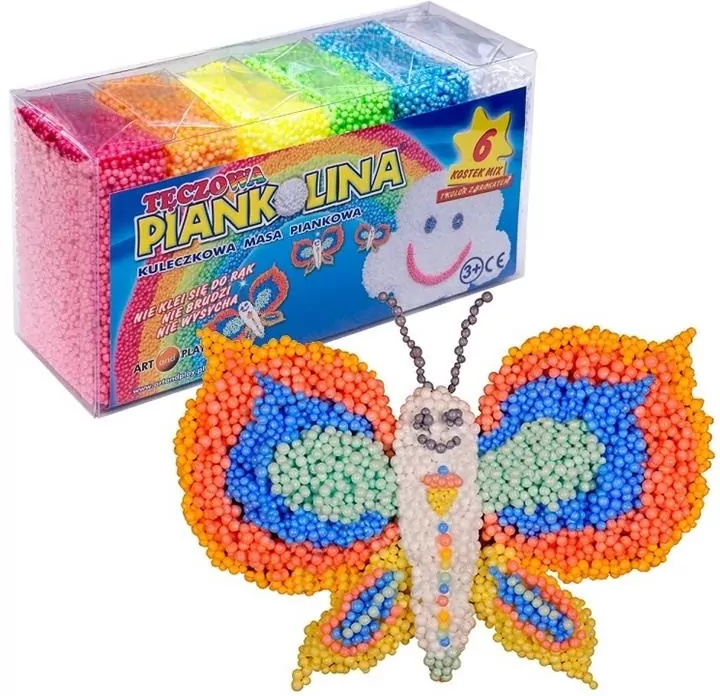 Piankolina tęczowa. 6 kostek - tantis.pl