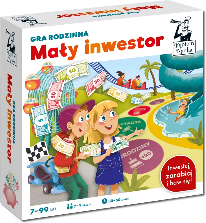 Mały inwestor. Gra rodzinna - tantis.pl