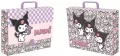 Teczka z rączką A4 XL Kuromi pink - tantis.pl
