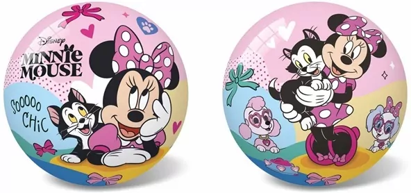 STAR piłka 14cm Disney Minnie z kotkiem 33302 - tantis.pl