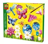 Odlewy gipsowe - Motyle z brokatem - tantis.pl