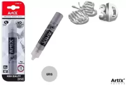 Farba strukturalna 3D szary 30ml