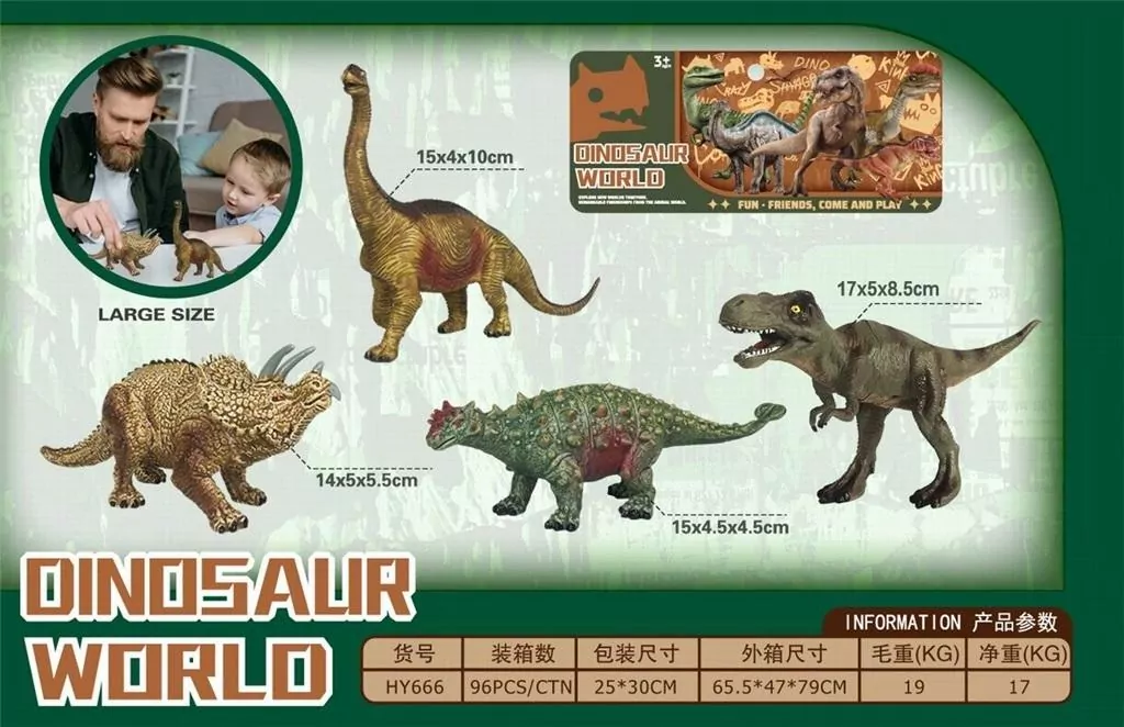 Zestaw dinozaurów - tantis.pl