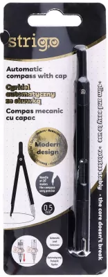 Cyrkiel automatyczny ze skuwką czarny