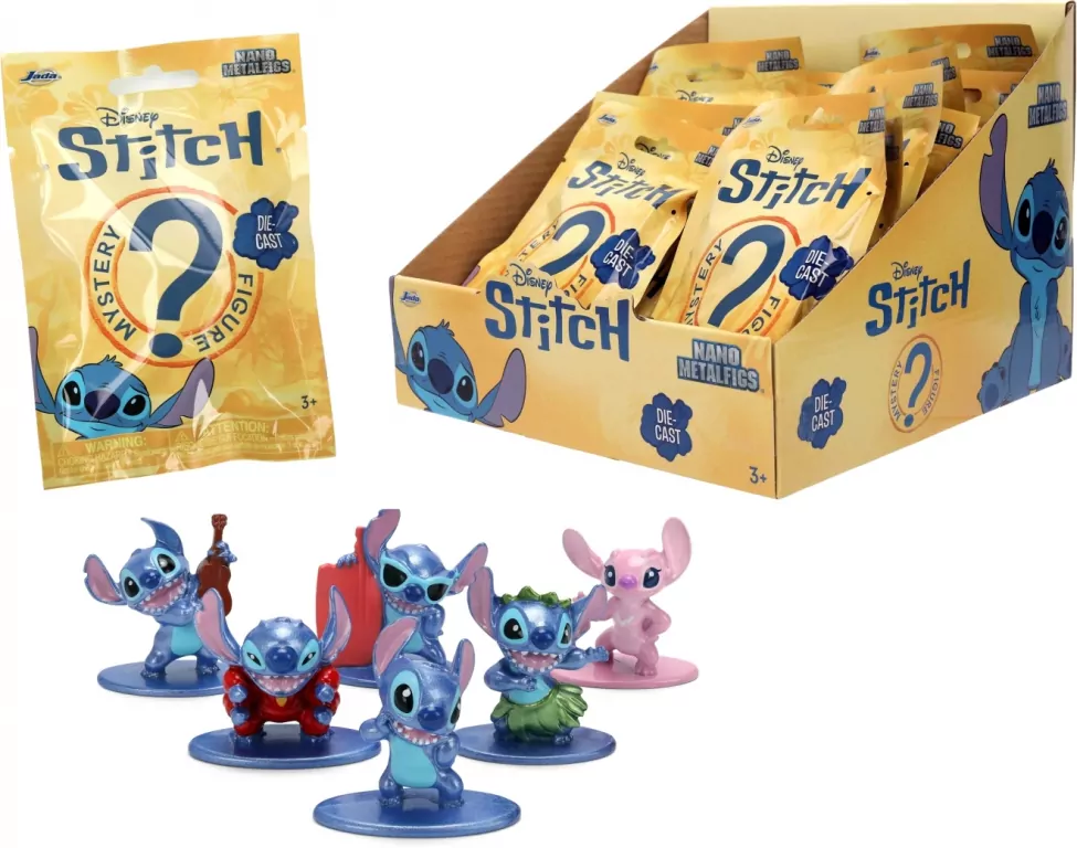 Jada Stitch Metalowa figurka BP 4cm mix - tantis.pl