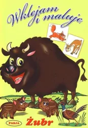 Żubr. Wklejam i maluję