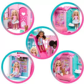 Barbie Cheslea Rozkładany domek dla lalek - tantis.pl