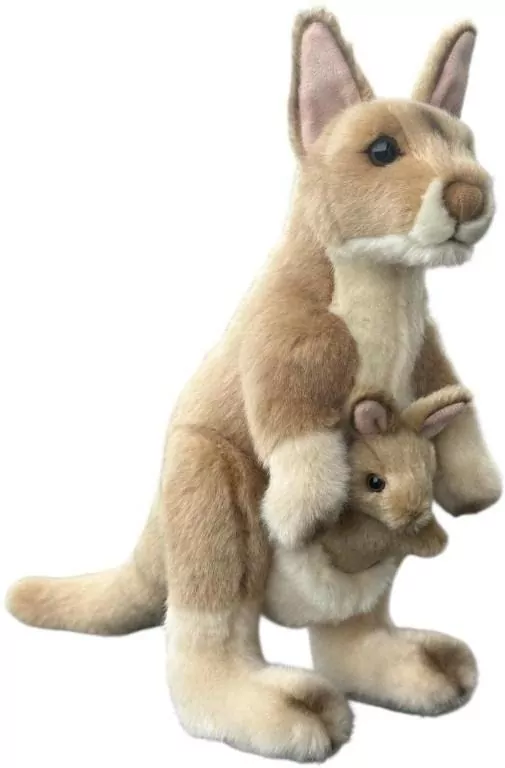 Kangur z młodym 30cm - tantis.pl