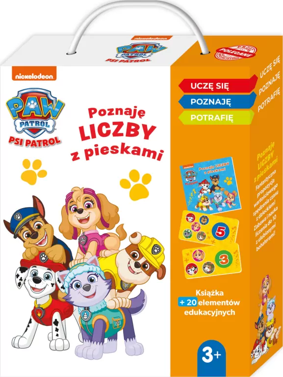 Poznaję liczby z pieskami Psi Patrol - tantis.pl