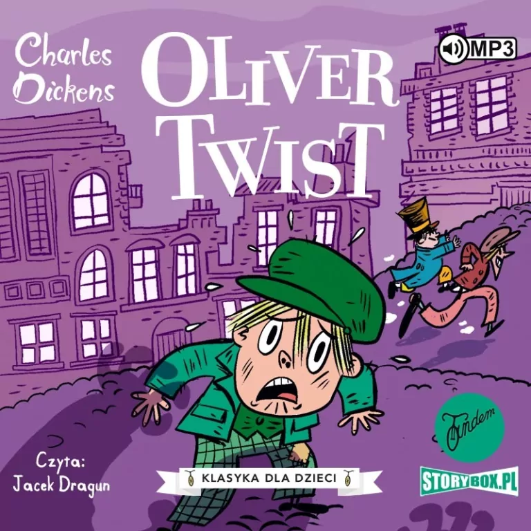 Klasyka dla dzieci. Oliwer Twist. Tom 1. Audiobook - tantis.pl