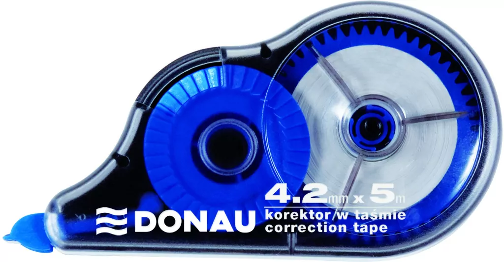DONAU. Korektor w taśmie myszka, 4,2mmx5m - tantis.pl