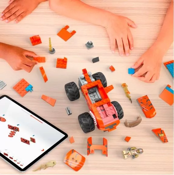 Mega Hot Wheels. Monster Trucks Tiger Shark - tantis.pl