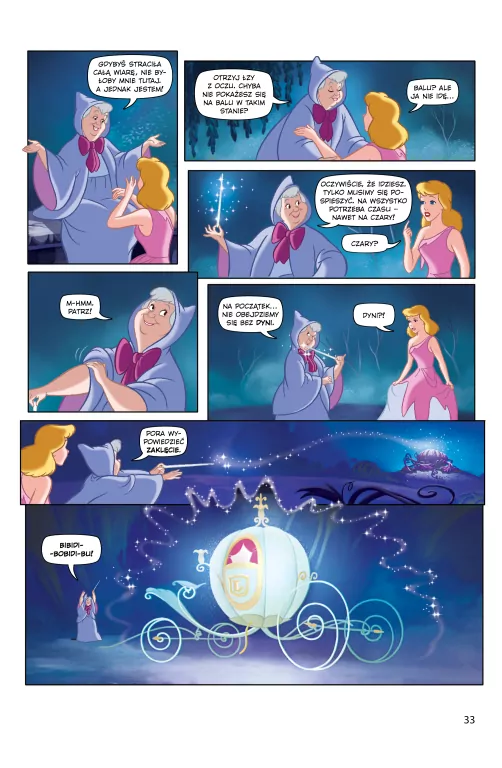 Kopciuszek. Klasyczne baśnie. Disney - tantis.pl