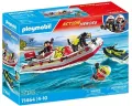 Playmobil 71464 Łódz straży pożarnej ze skuterem wodnym - tantis.pl