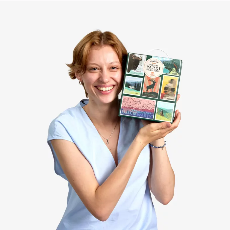 Puzzlove CzuCzu Polskie Parki Narodowe 1000 elementów - tantis.pl