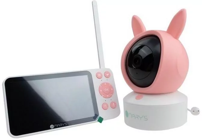 Nania kamera elektroniczna 2w1 Królik różowy Wifi - tantis.pl