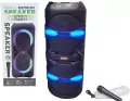 Głośnik Bluetooth z mikrofonem karaoke USB - tantis.pl