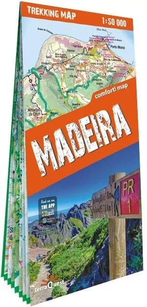 Trekking map Madeira 1:50 000 lam w.2025 - tantis.pl