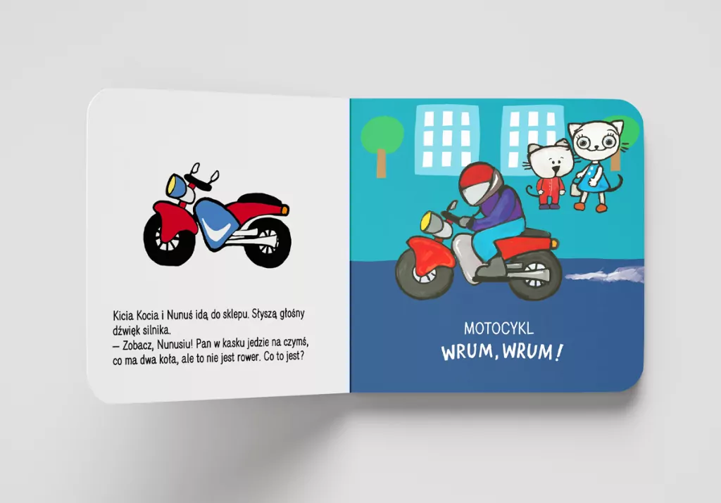 Kicia Kocia i Nunuś. Pojazdy - tantis.pl