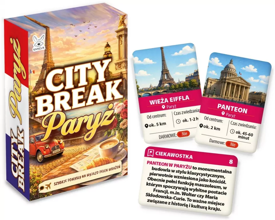Paryż - City Break. Mini Przewodnik - tantis.pl