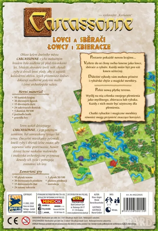 Carcassonne: Łowcy i zbieracze - tantis.pl