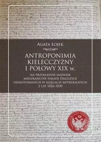 Antroponimia Kielecczyzny I połowy XIX w. - tantis.pl