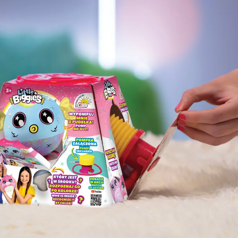 Little Biggies! Mini maskotka do pompowania - tantis.pl