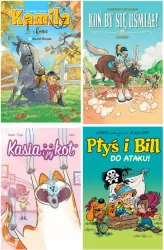 Pakiet: Kamila i konie / Koń by się uśmiał / Kasia i jej kot / Ptyś i Bill. Do ataku!