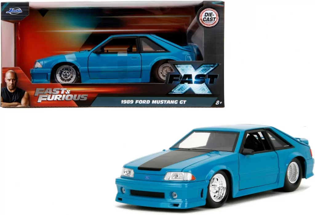Jada F&F Ford Mustang GT 1989 1:24 - tantis.pl