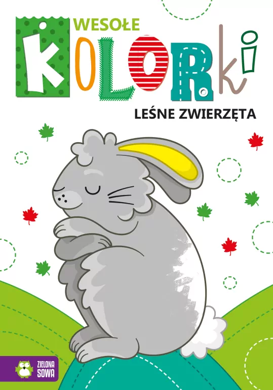 Leśne zwierzęta. Wesołe kolorki - tantis.pl