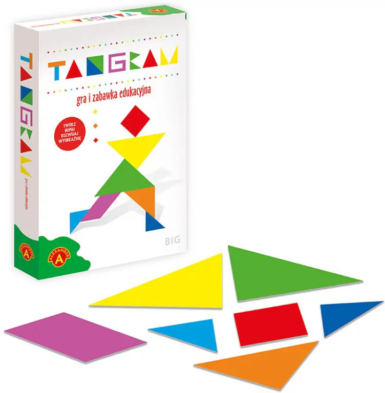 Tangram. Gra i zabawka edukacyjna - tantis.pl