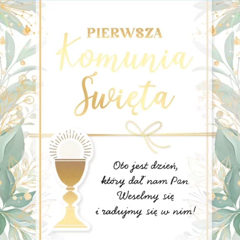 Karnet Primus Komunia - tantis.pl