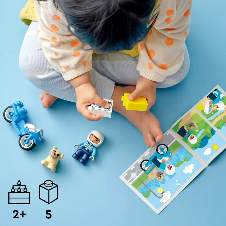 LEGO® DUPLO® Town. Motocykl policyjny. 10967 - tantis.pl