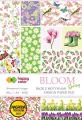 Blok A4 16 ark z motywami Bloom Spring - tantis.pl