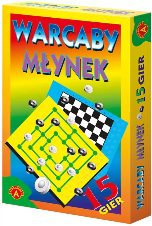 Warcaby. Młynek - tantis.pl