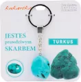 Brelok Jesteś skarbem turkus - tantis.pl