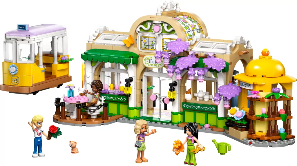 LEGO® Friends. Zielona kawiarnia i kwiaciarnia 42671 - tantis.pl