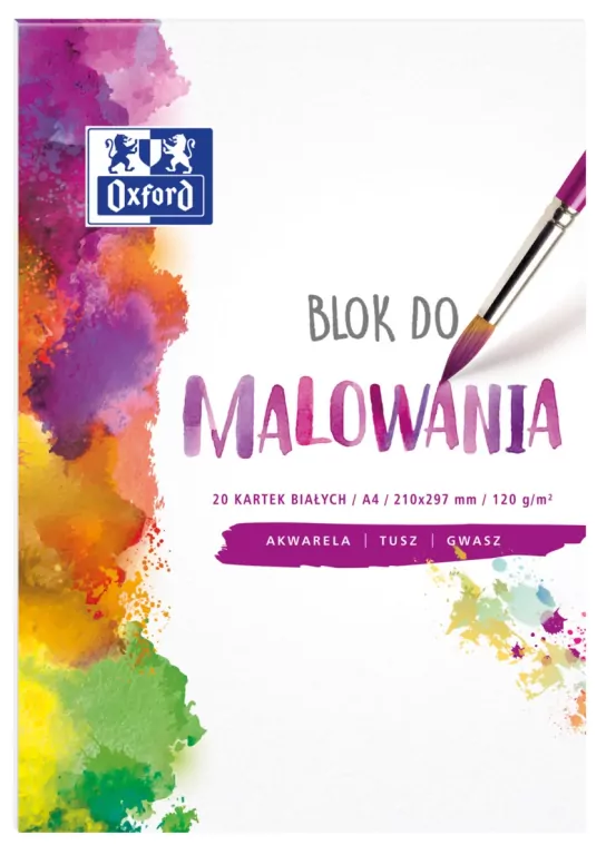 Blok do malowania oxford A4 20k. 400093194 - tantis.pl