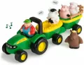 John Deere traktor grający ze zwierzątkami TOMY - tantis.pl