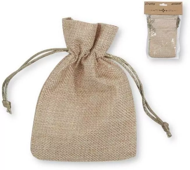 Woreczki jutowe eco 10x15cm - tantis.pl