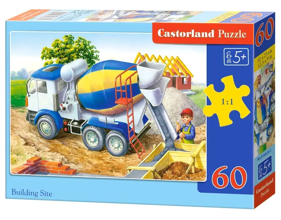 Puzzle 60. Betoniarka - tantis.pl