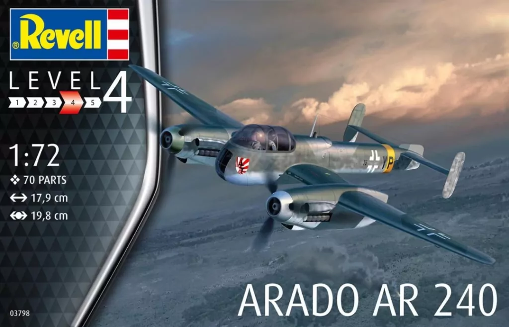 Samolot. Arado Ar 240 - tantis.pl