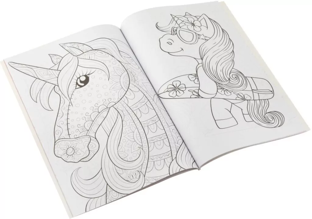 Zeszyt do kolorowania. Jednorożec - tantis.pl