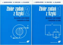 Pakiet: Zbiór zadań z fizyki Tom 1-2 dla uczniów szkół średnich i kandydatów na studia