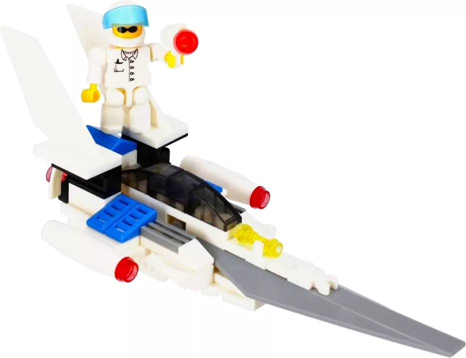 Klocki konstrukcyjne Space 96 elementów ALLEBLOX - tantis.pl