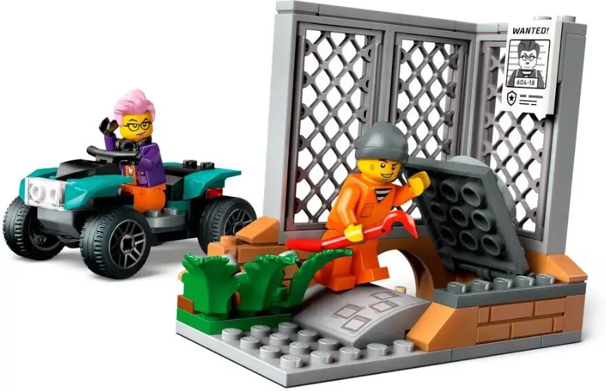 LEGO® CITY. Policyjna ciężarówka z laboratorium kryminalnym 60418 - tantis.pl