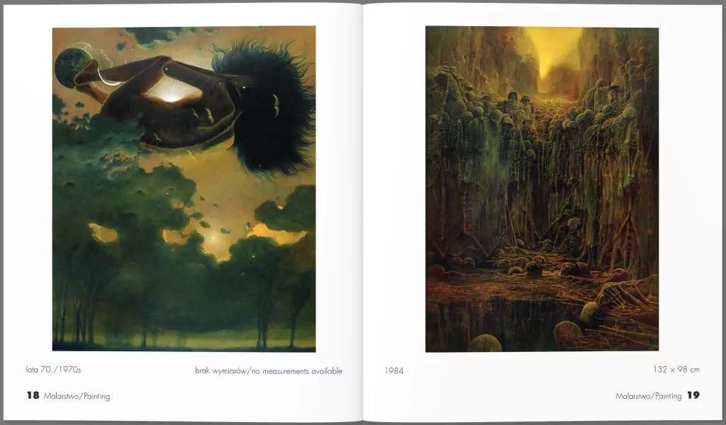 Beksiński 3 miniatura albumu - tantis.pl