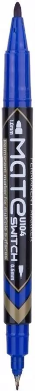 Marker permanentny dwustronny nieb  DELI - tantis.pl