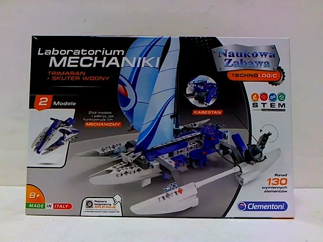 Laboratorium mechaniki. Timaran i skuter wodny. Naukowa zabawa. 50063 - tantis.pl