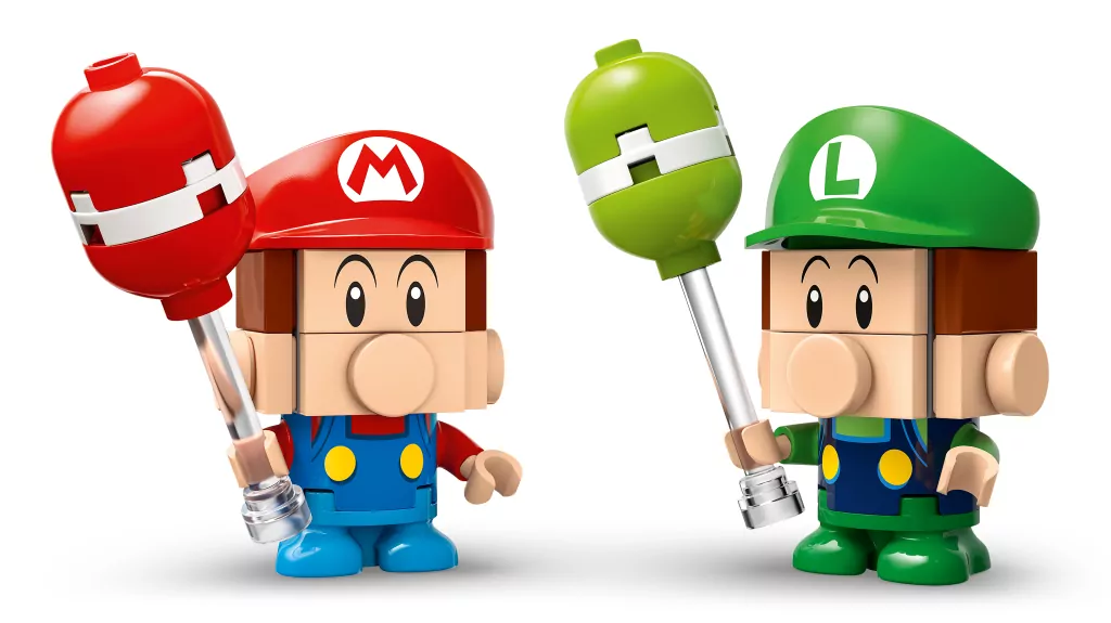 LEGO® Super Mario. Mario Kart™ – Baby Mario kontra Baby Luigi 72034 - tantis.pl